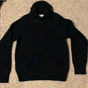Men’s cowl neck sweater